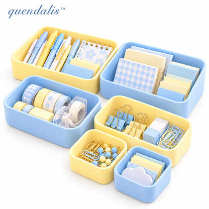 𝒒𝒖𝒆𝒏𝒅𝒂𝒍𝒊𝒔™ Modular Drawer Organizer Set