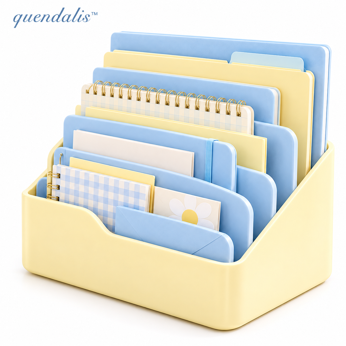 𝒒𝒖𝒆𝒏𝒅𝒂𝒍𝒊𝒔™ Five-Slot Vertical File Sorter