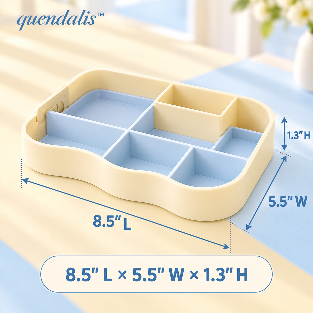 𝒒𝒖𝒆𝒏𝒅𝒂𝒍𝒊𝒔™ Desktop Catchall Tray