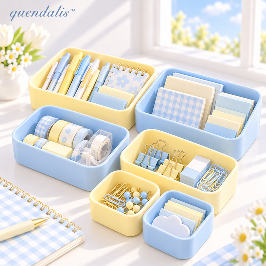 𝒒𝒖𝒆𝒏𝒅𝒂𝒍𝒊𝒔™ Modular Drawer Organizer Set